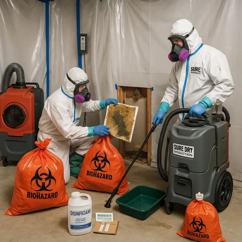 Contaminated Water Handling Protocols process in Claremore, OK
