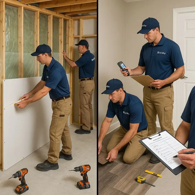 Repairs and Reconstruction process in Claremore, OK