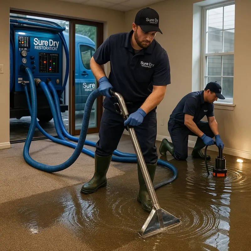 Water Extraction and Removal process in Claremore, OK